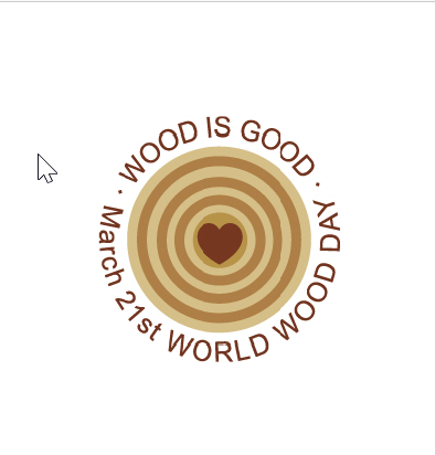 2022 World Wood Day Logo