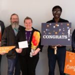 Amy Kurr recieves UT Trailblazer award