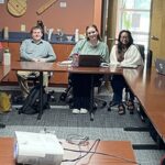 Harper-Keffer lab group members at meeting
